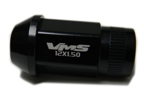 Neon Charger SRT4 SXT Racing Lug Nuts - Black 12x1.5 Thread Size (20-Piece Set) - Perfect for Dodge Performance Upgrades & Track Racing