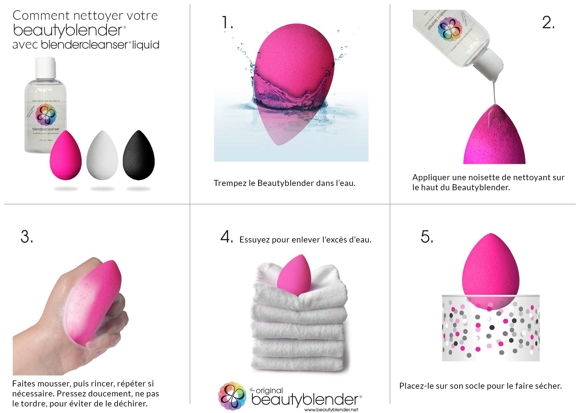 Dr Care Premium Beauty Blender & Powder Puff Set - 5 Different Shapes (Egg, Heart, Teardrop) for Flawless Makeup Application | Perfect for Foundation, Concealer & Setting Powder | Imported Cosmetic Sponge