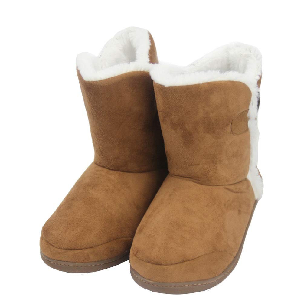 Women's Winter Warm Memory Foam House Slippers - Indoor/Outdoor Cozy Boots with Arch Support | Perfect for Home, Office & Travel Comfort