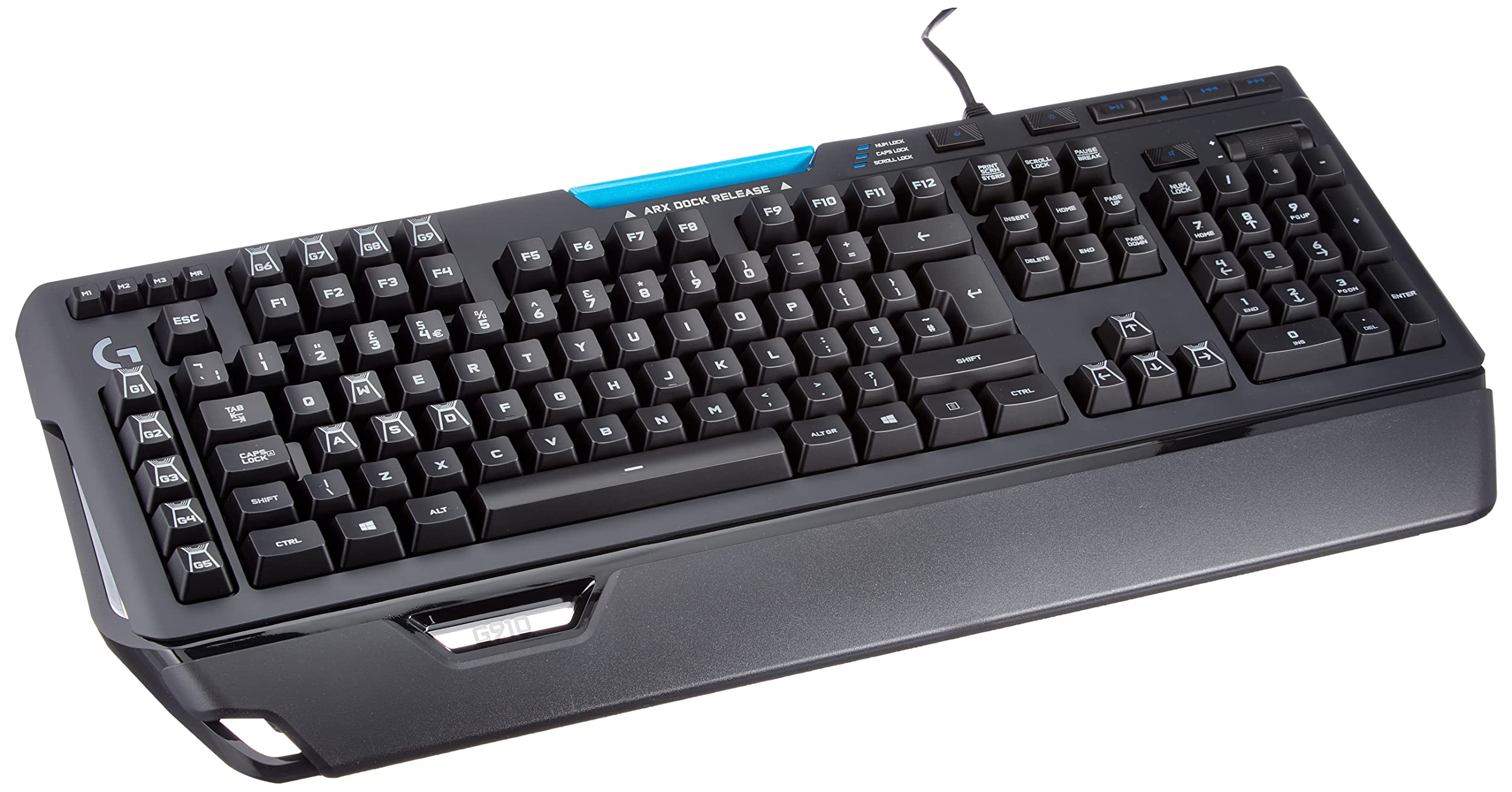 Logitech G910 Orion Spectrum RGB Mechanical Gaming Keyboard & G502 LIGHTSPEED Wireless Gaming Mouse Combo - Black - Perfect for PC Gaming, Streaming & Esports
