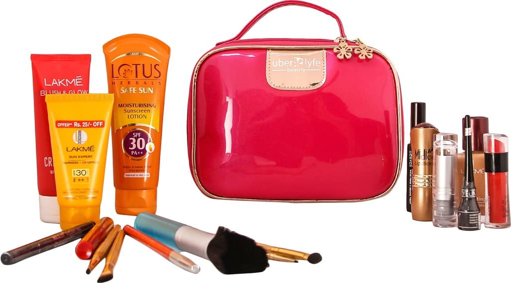 Multifunctional Document Holder & Messenger Bag for Women - Perfect for Office, Travel & Makeup Storage - Cosmetic Organizer Pouch (UB-015) | Great for Professionals, Students & Daily Commute