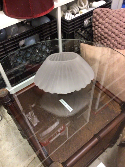 Bo Concepts Modern Glass Shell Vase - Elegant Home Decor for Living Room, Dining Table & Wedding Centerpieces