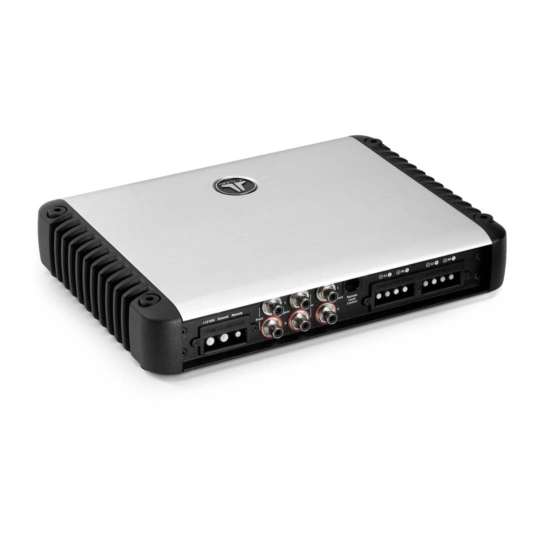 JL Audio HD600/4 HD Series Class D 4 Channel Car Amplifier - 600W RMS Power for Premium Car Audio Systems - Perfect for Upgrading Your Vehicle's Sound System