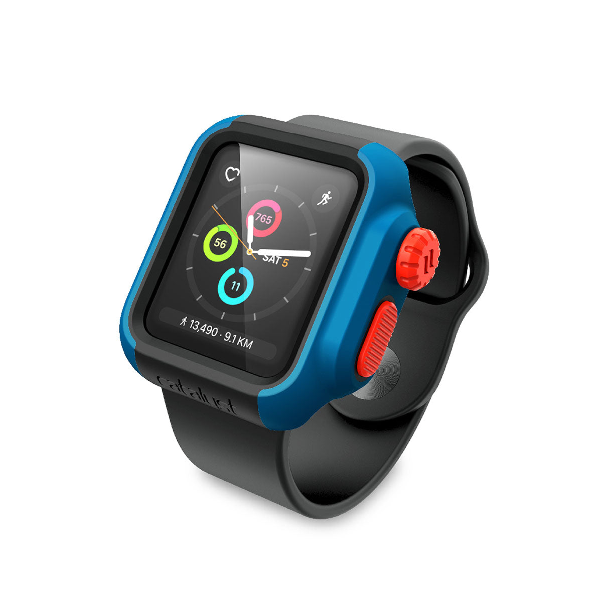 Durable 38mm Rugged Case for Apple Watch Series 3 & 2 - Shockproof & Scratch-Resistant Protection for Outdoor Sports & Active Lifestyle