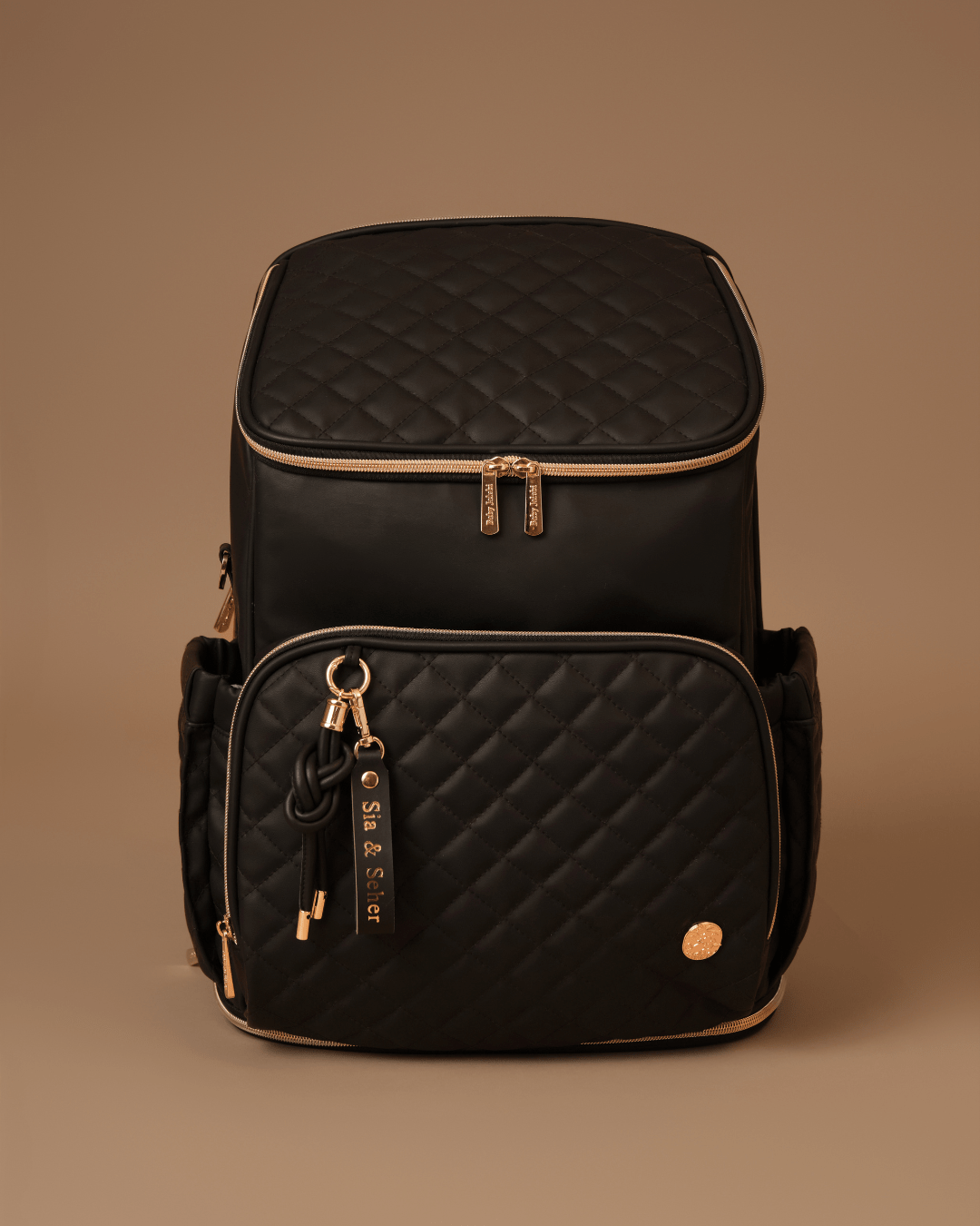 The Voyager Duo Backpack - Stylish & Durable City Trooper & Mama Mia Black Backpack for Commuting, Travel, and Everyday Use