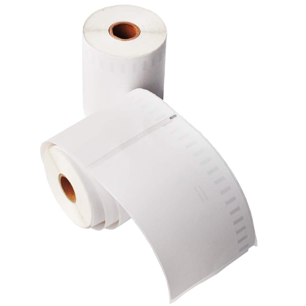 L LIKED 4x6 Thermal Shipping Labels - 500 Rolls (220 Labels Per Roll) - Compatible with Dymo 1744907, Zebra & Rollo Printers - Perfect for E-commerce, Warehouse & Small Business Shipping Needs