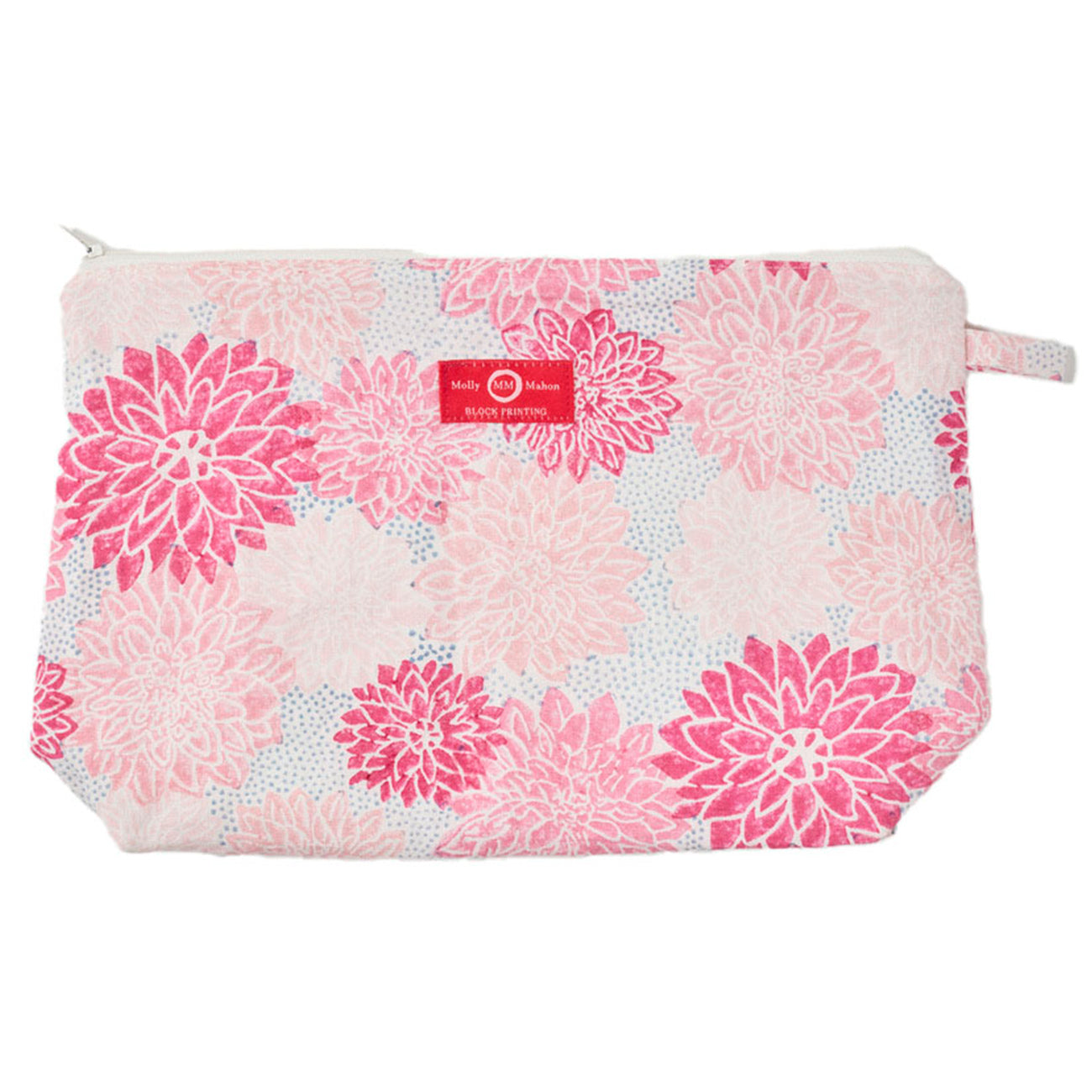 Dahlia Hot Pink Laundry Wash Bag - Delicate Clothes Washing & Travel Organizer for Bras, Lingerie, and Delicates