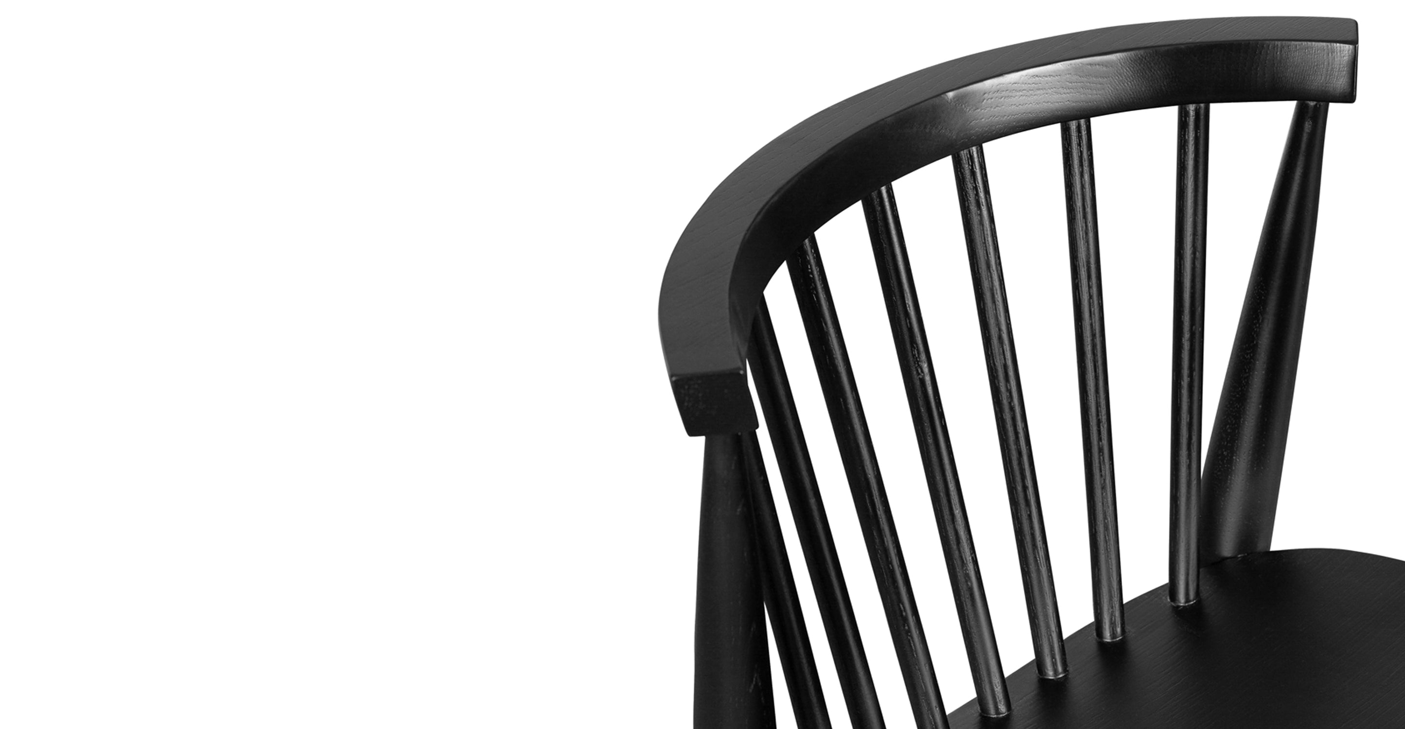 Ligna Wooden Counter Stool - 24 Inch Bar Height Stool with Backrest, Modern Kitchen Island Stool for Dining & Breakfast Nook - Perfect for Home, Cafe, and Restaurant Use