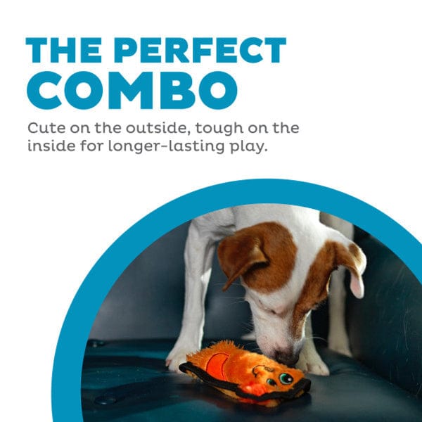 Outward Hound Mini Durable Plush Dog Toys - Soft Chew Toys for Small Dogs, Puppy Teething & Indoor Playtime - Perfect for Cuddling, Fetch & Training Sessions