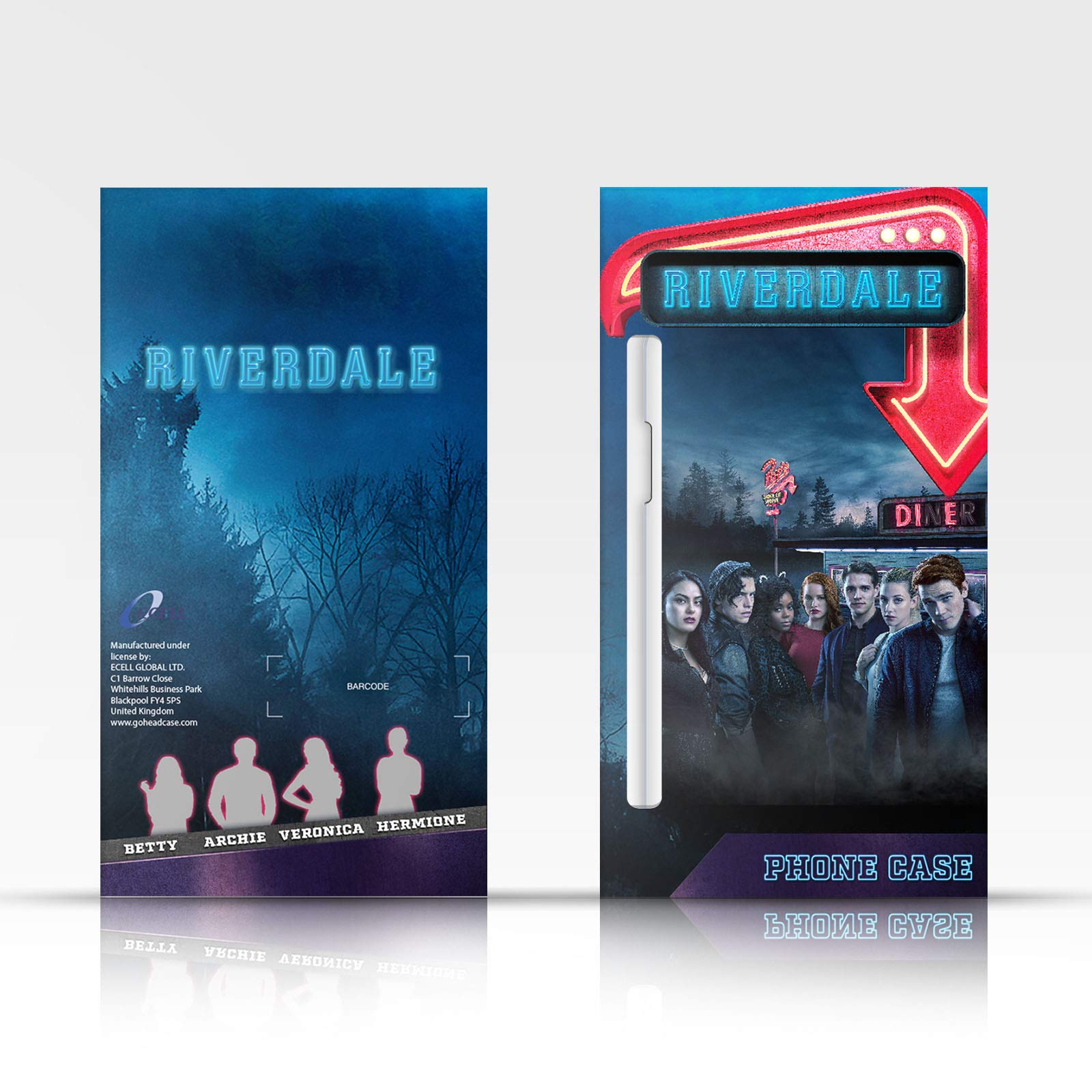 Head Case Designs Riverdale Go Bulldogs! iPhone 7 Plus/8 Plus Case - Officially Licensed Soft Gel Protective Cover for School, Sports & Fan Showcase