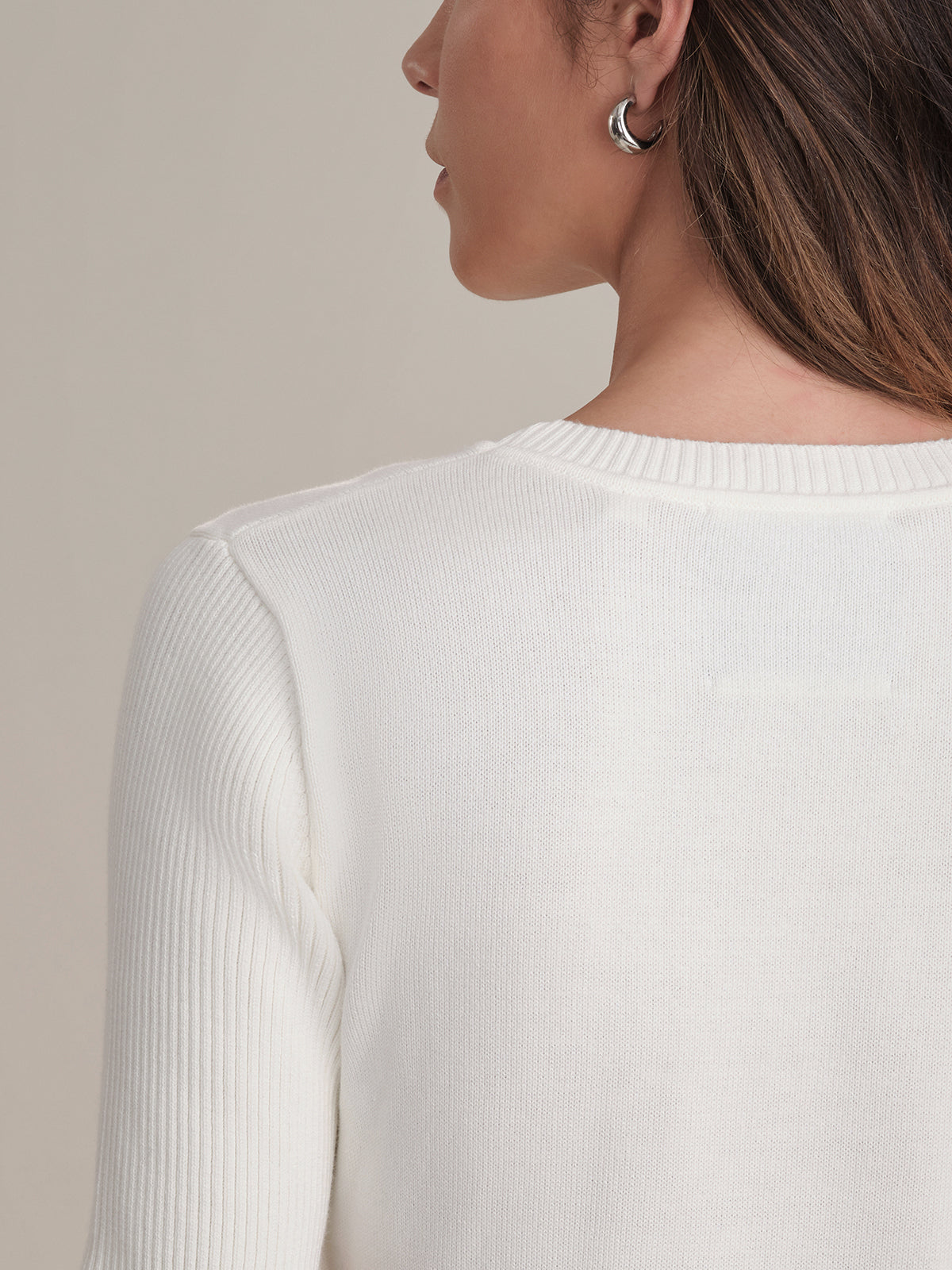 Adina Women's Short Sleeve Cotton Sweater - Soft Casual Knit Top for Spring & Summer | Perfect for Office, Date Night & Weekend Outings