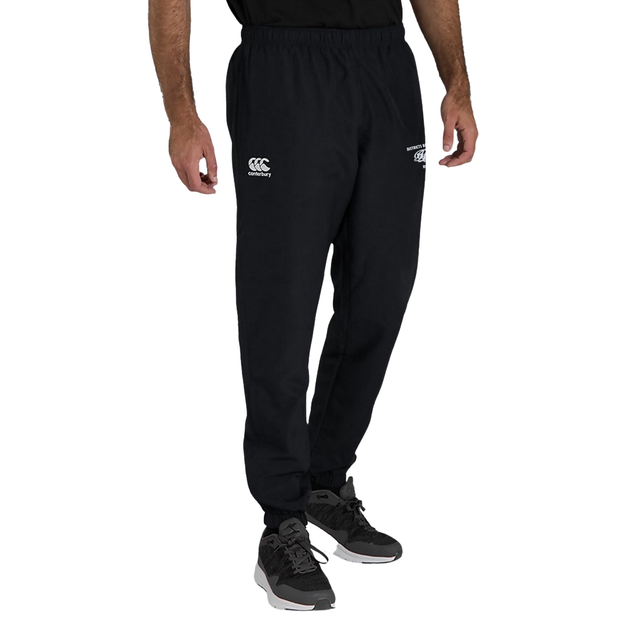 Districts Barbarian RFC CCC Track Pants - Men's Athletic Joggers for Running, Training & Gym Workouts - Comfortable & Breathable Workout Pants for Active Lifestyle