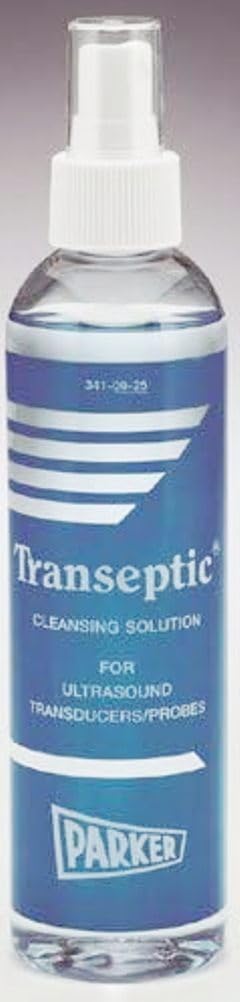 Parker Labs Transeptic Cleaning Solution - 8.5 fl oz Clear Spray Bottle (Pack of 12) | Disinfectant for Medical Equipment, Tattoo & Piercing Tools | Professional Sterilization Solution for Clinics & Salons