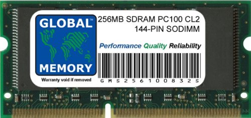 256MB PC100 100MHz 144-PIN SDRAM SODIMM Laptop Memory RAM - Upgrade Compatible with HP, Dell, Lenovo Notebooks for Faster Performance