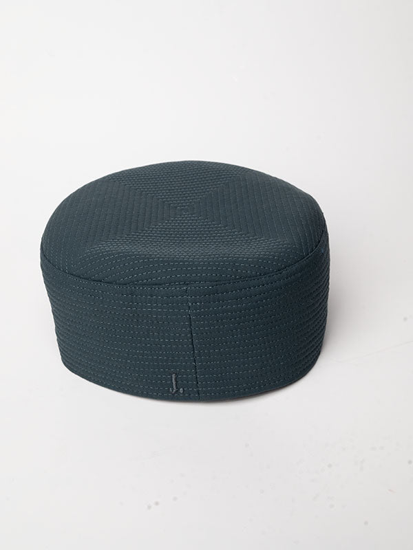 Premium Blended Green Cap by J. Junaid Jamshed - Stylish Islamic Prayer Hat for Men - Perfect for Daily Wear, Mosque & Special Occasions