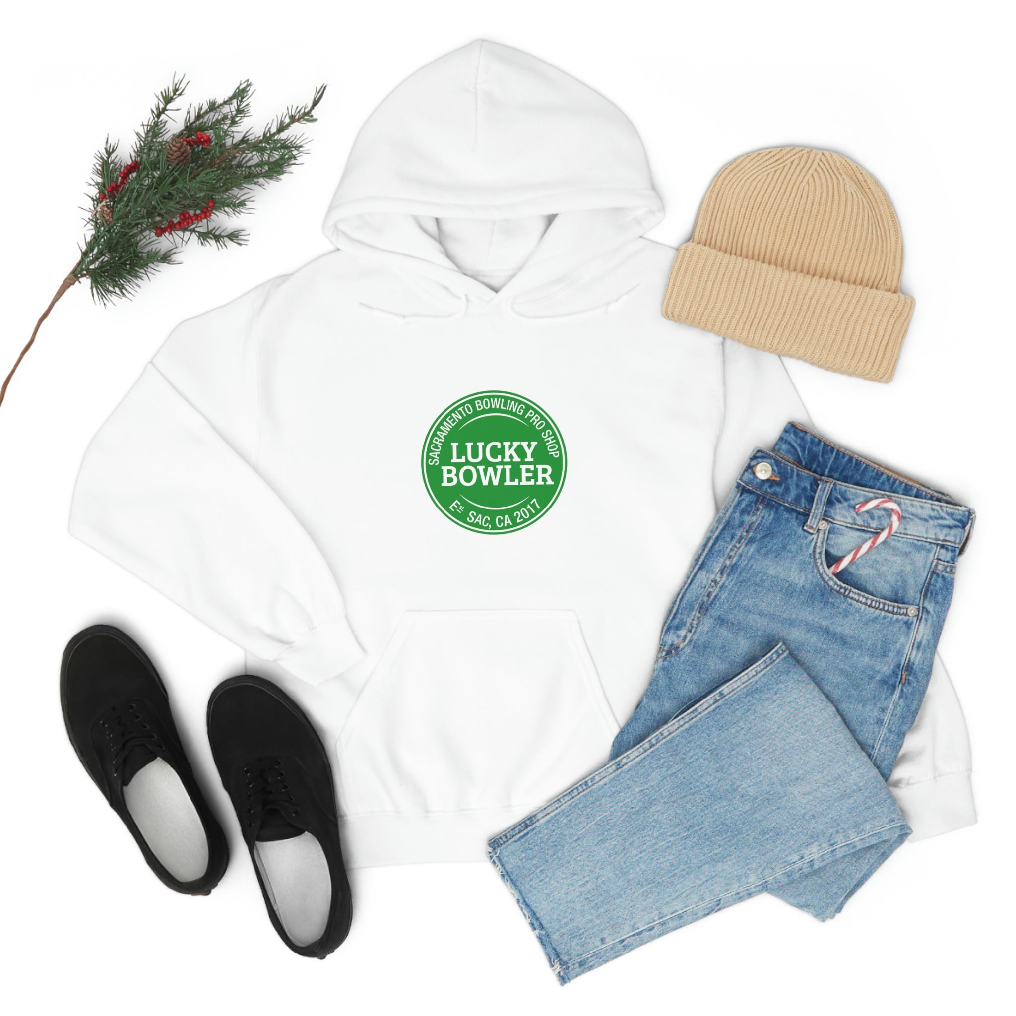 Lucky Hoodie #3 with QR Code - Stylish Unisex Pullover for Men & Women - Perfect for Casual Wear, Street Fashion, and Social Media QR Code Sharing