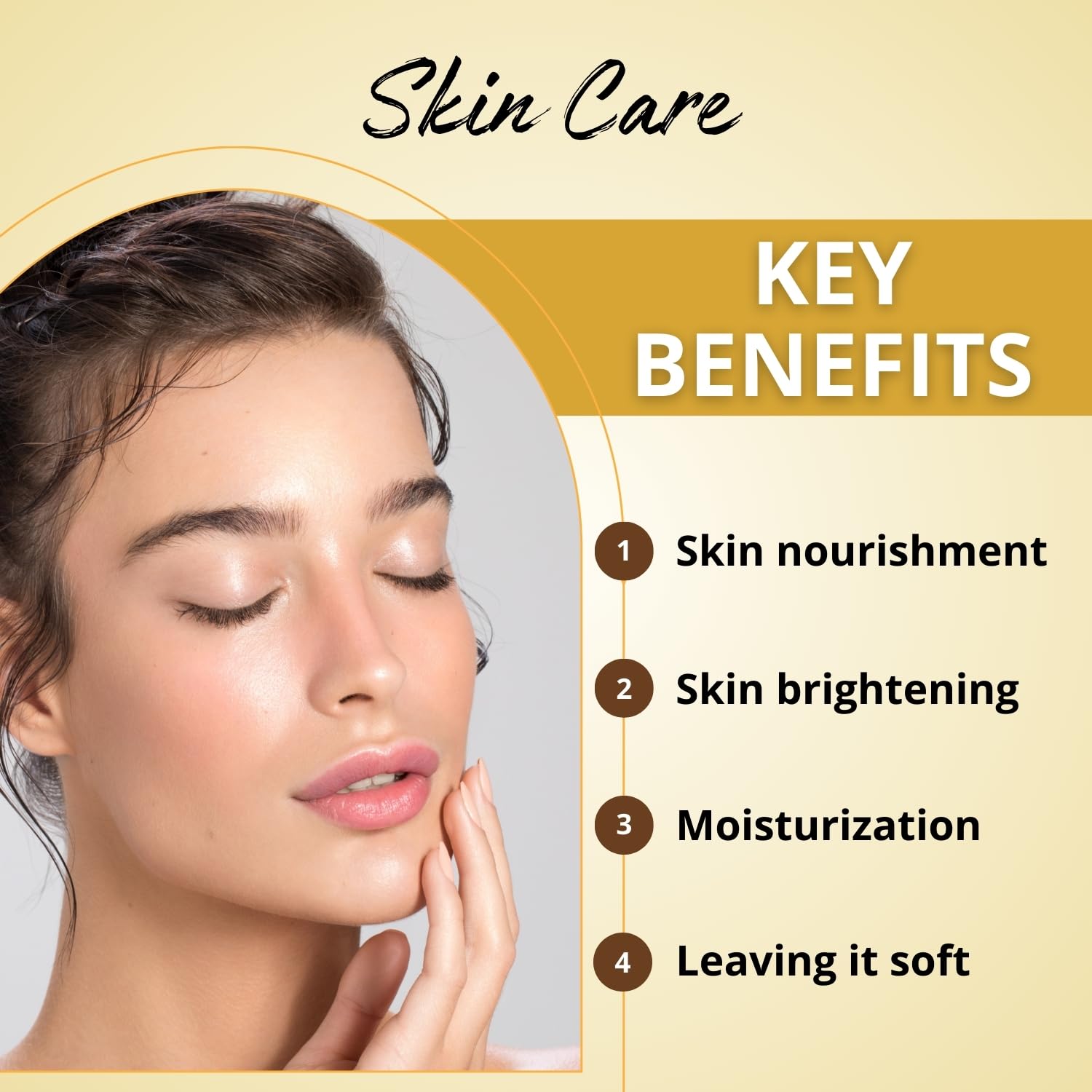 Aroma Treasures Golden Glow Face Oil - 50ml Hydrating & Brightening Facial Oil for Normal to Dry Skin | Achieve Radiant Complexion | Perfect for Night Routine & Daily Skincare