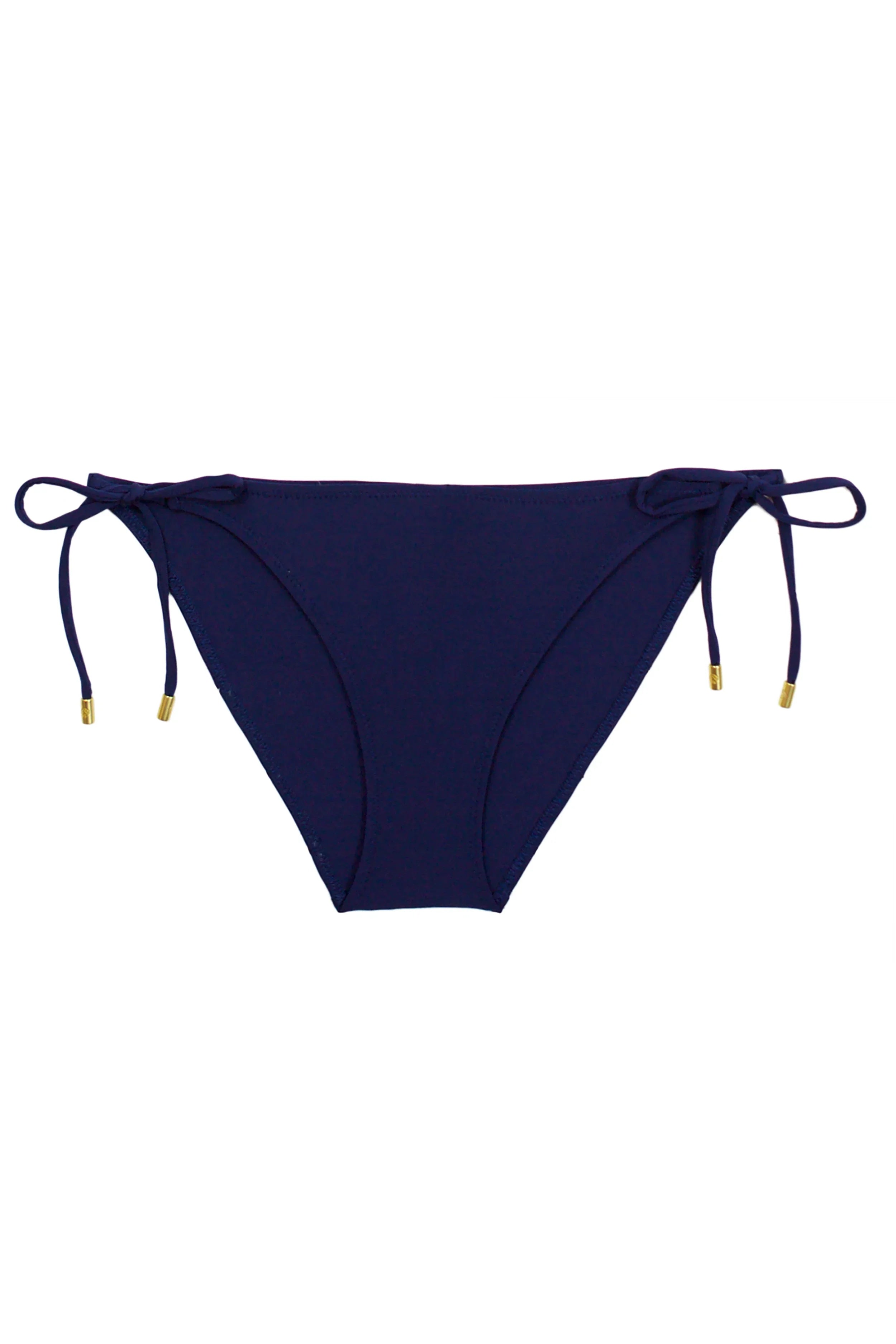 Sexy Navy Blue String Bikini Bottom - High Waisted Cheeky Swimwear for Women | Perfect for Beach Vacations, Pool Parties & Summer Getaways