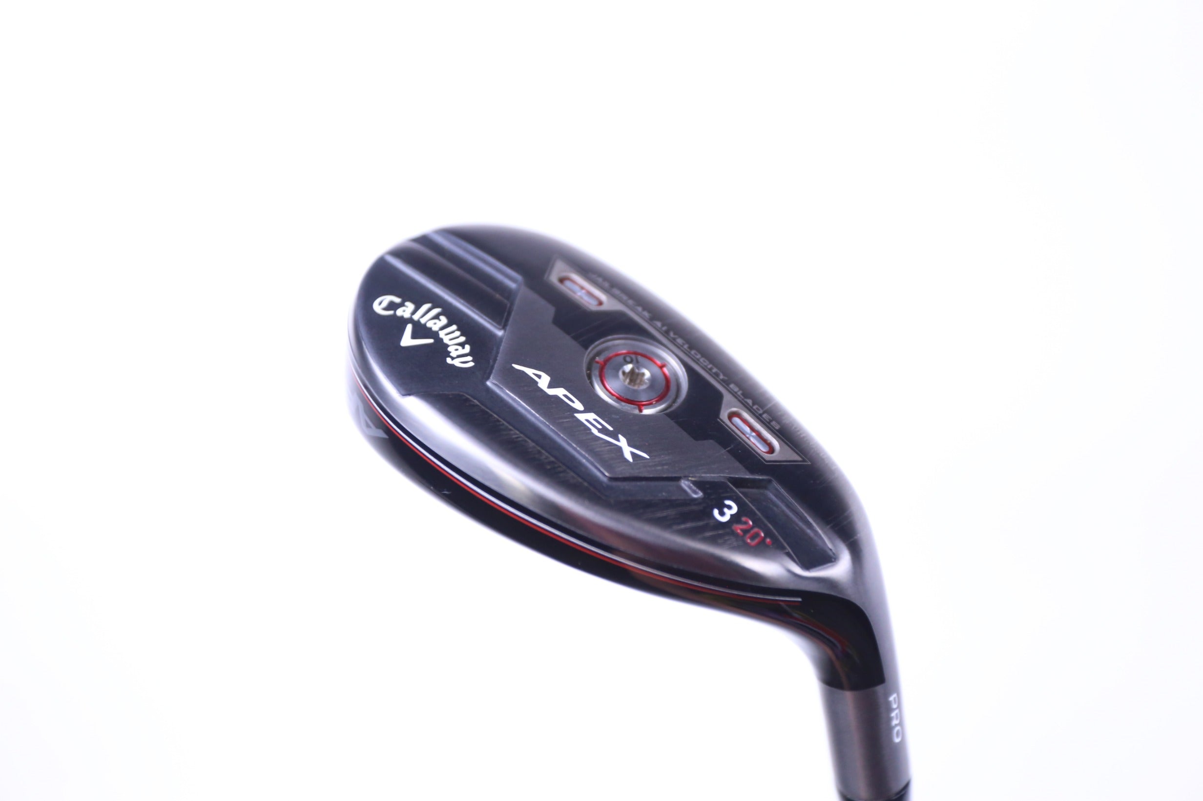 Used Callaway Apex Pro 21 3H Hybrid Golf Club - Right Handed 20° Stiff Flex - Perfect for Mid-Handicap Players & Driving Range Practice
