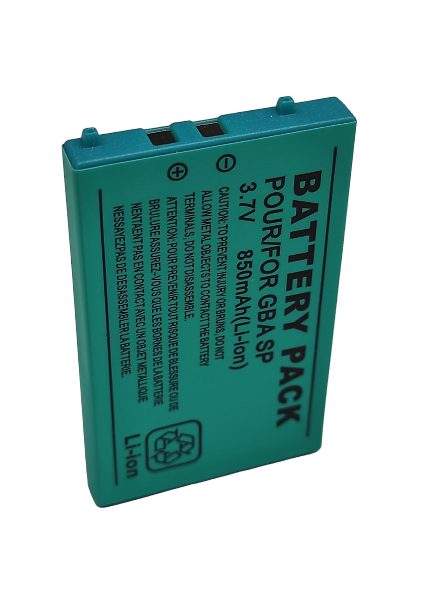 Original Nintendo Gameboy Advance GBA SP Replacement Battery 3.7V 850mAh with Screwdriver - Perfect for Gaming On The Go & Console Repair