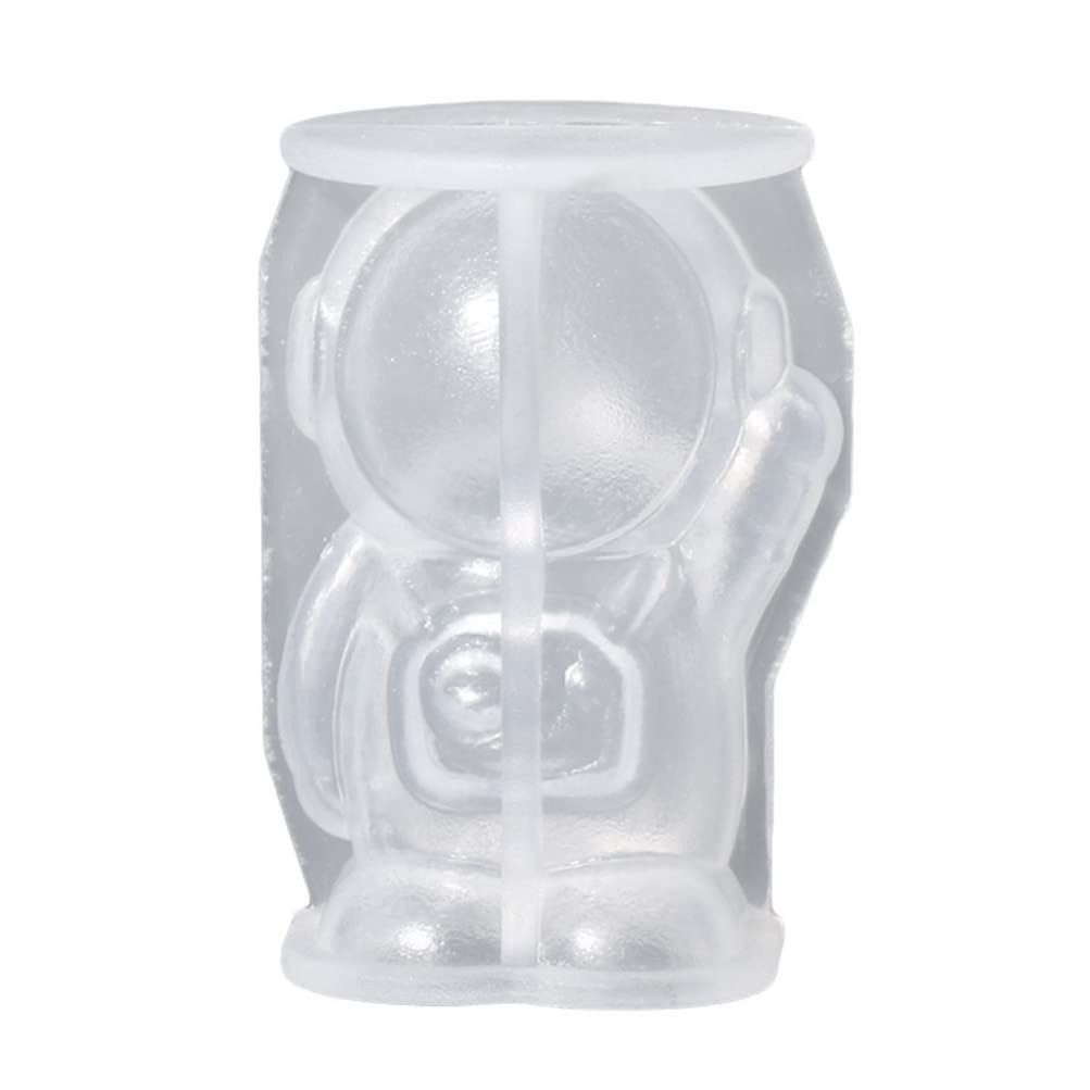 EXCEART Astronaut Silicone Mold for Cake Baking, Chocolate, Epoxy Resin & Ice Making - Reusable Silicone Ice Cube Trays for Candy, DIY Crafts & Party Decor (Perfect for Birthday, Baby Shower & Space-Themed Events)
