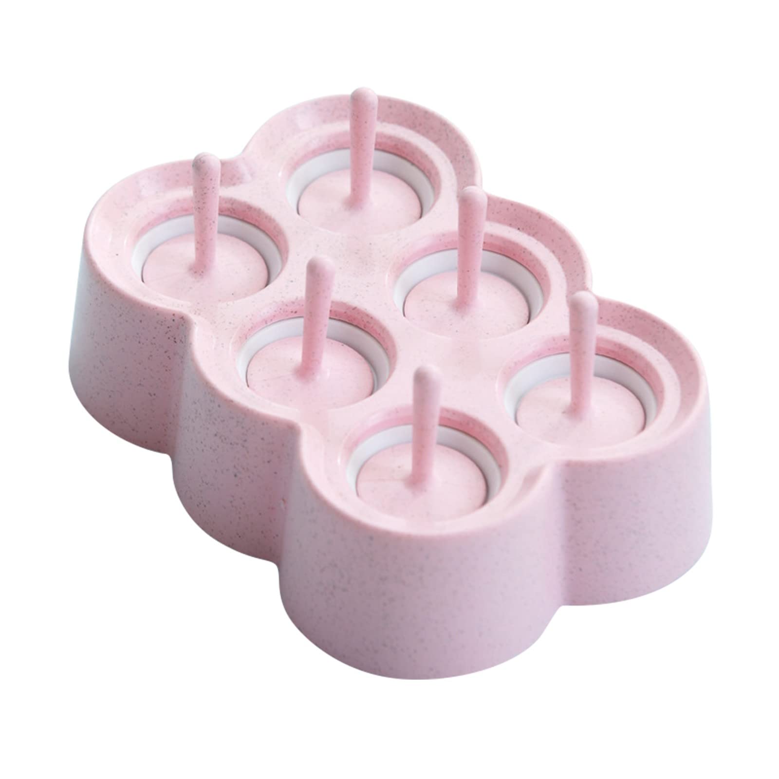 Youngnet Ice Cartoon Mold - 6 Lattice Silicone Ice Cube Tray for DIY Homemade Ice Sticks, Perfect for Cold Brew Coffee, Cocktails & Summer Drinks - Fun Kitchen Gadget for Parties & Home Bars