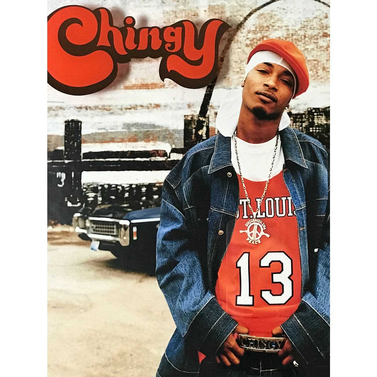 Chingy Jackpot RIAA 2x Multi Platinum Album Award - Certified Music Collectible for Display & Memorabilia Collections