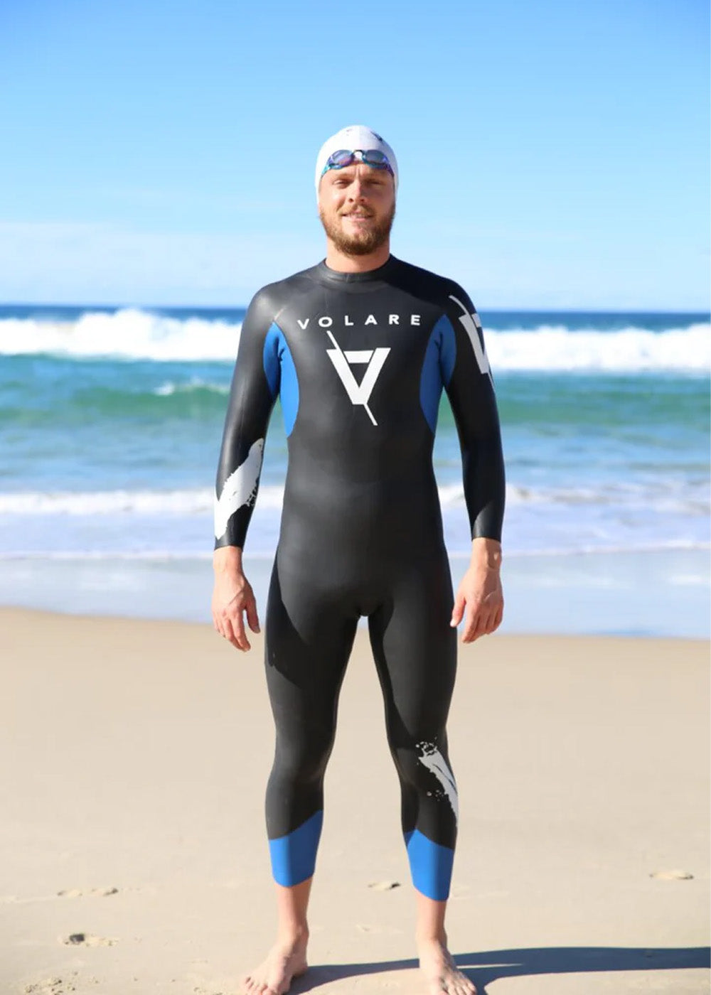 Volare V2 Men's Pro Shield Triathlon Wetsuit - High Performance Swimwear for Open Water Swimming, Surfing & Water Sports