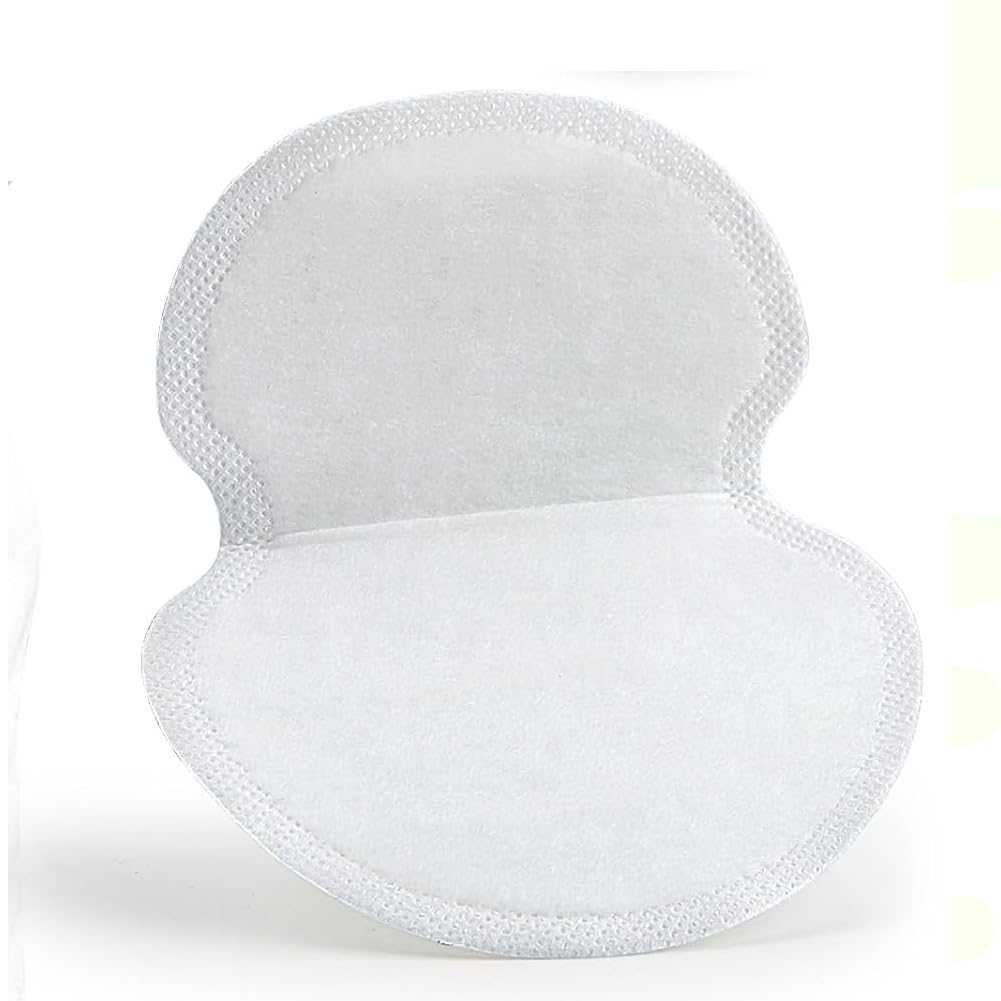 AKOAK 100 Pcs Disposable Underarm Sweat Pads for Women & Men - Invisible Adhesive Armpit Protection Pads for Excessive Sweating | Comfortable & Breathable | Perfect for Workouts, Business Meetings & Daily Wear