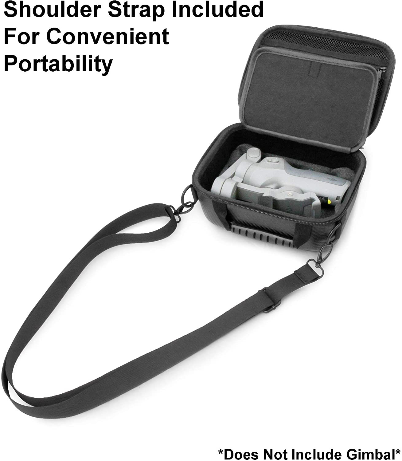 DJI Osmo Mobile 4 OM4 & OM3 Gimbal Stabilizer Travel Case - Shockproof Protective Storage for Smartphone Stabilizer & Accessories | Perfect for Travel, Vlogging & Outdoor Shooting
