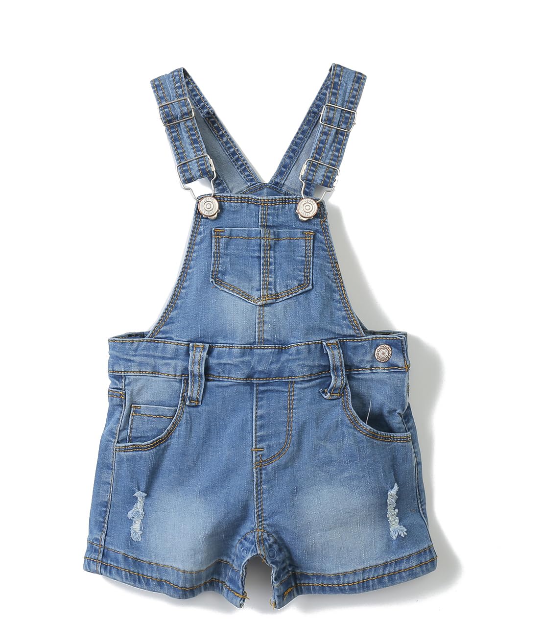 KIDSCOOL SPACE Baby Boy & Girl Denim Shorts - Toddler Cute Jean Shortalls for Summer | Playtime, Outdoor Adventures & Casual Wear