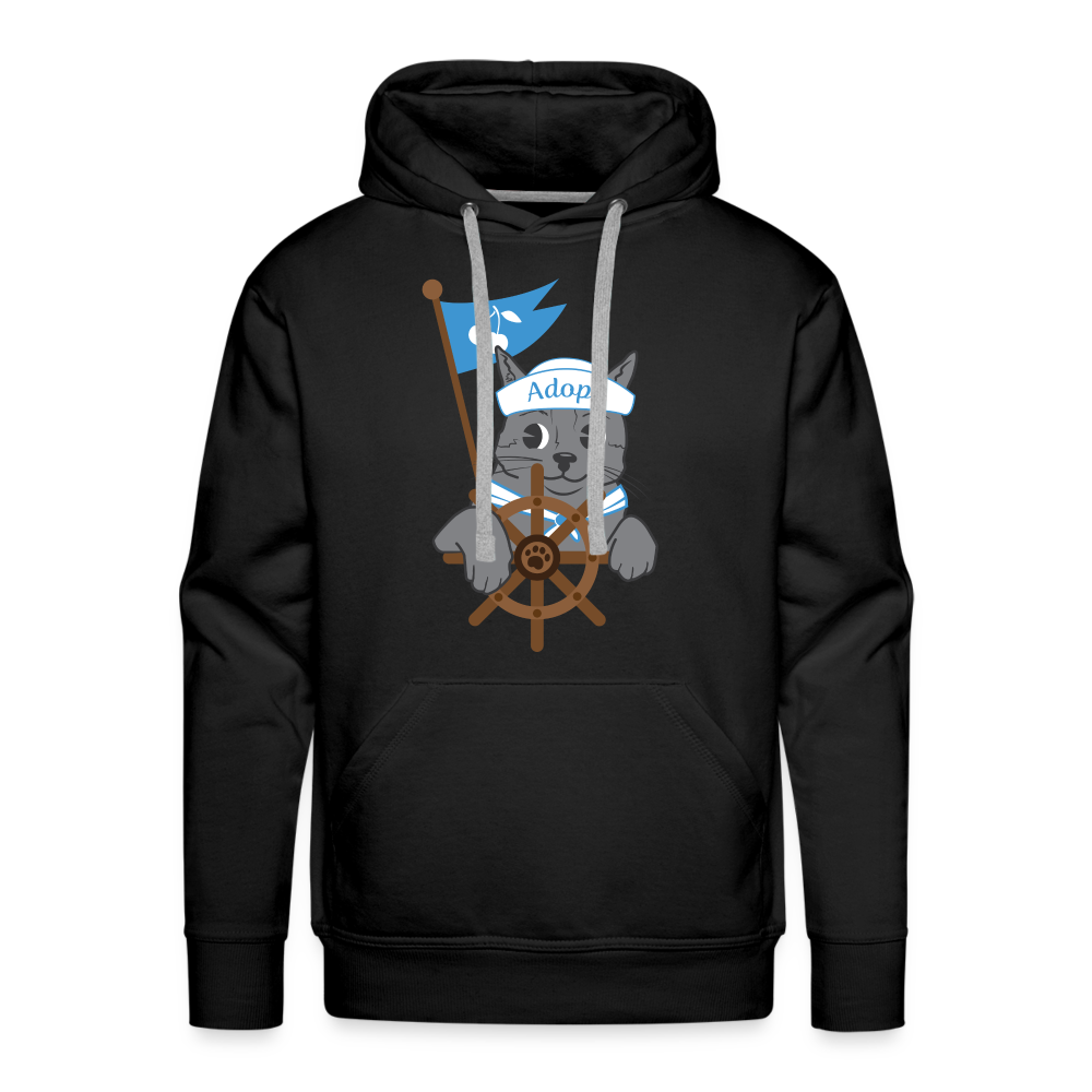 Door County Sailor Cat Premium Hoodie - Soft & Cozy Pullover Sweatshirt for Men & Women - Perfect for Casual Wear, Outdoor Activities & Gifts
