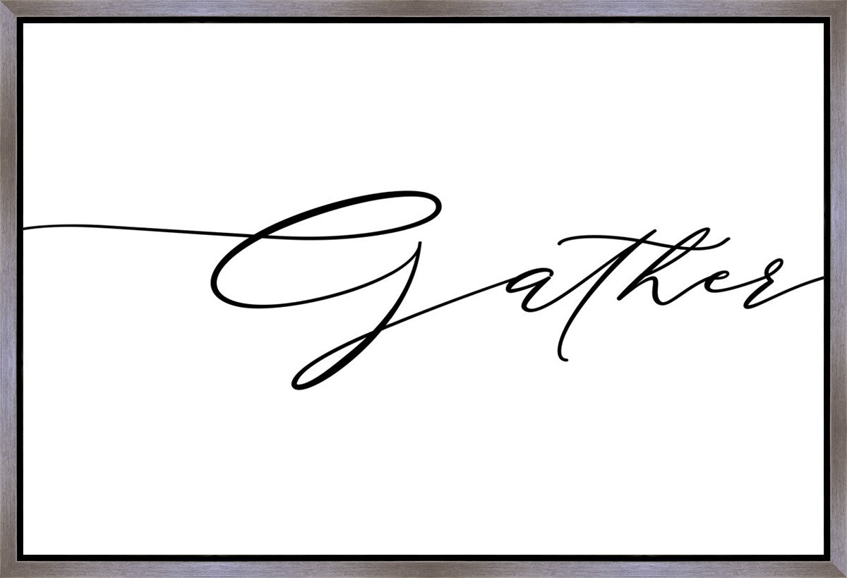 Premium Gather Gallery Wrap Canvas - High-Quality Stretched Canvas for Wall Art & Home Decor - Perfect for Living Room, Bedroom & Office Decorations