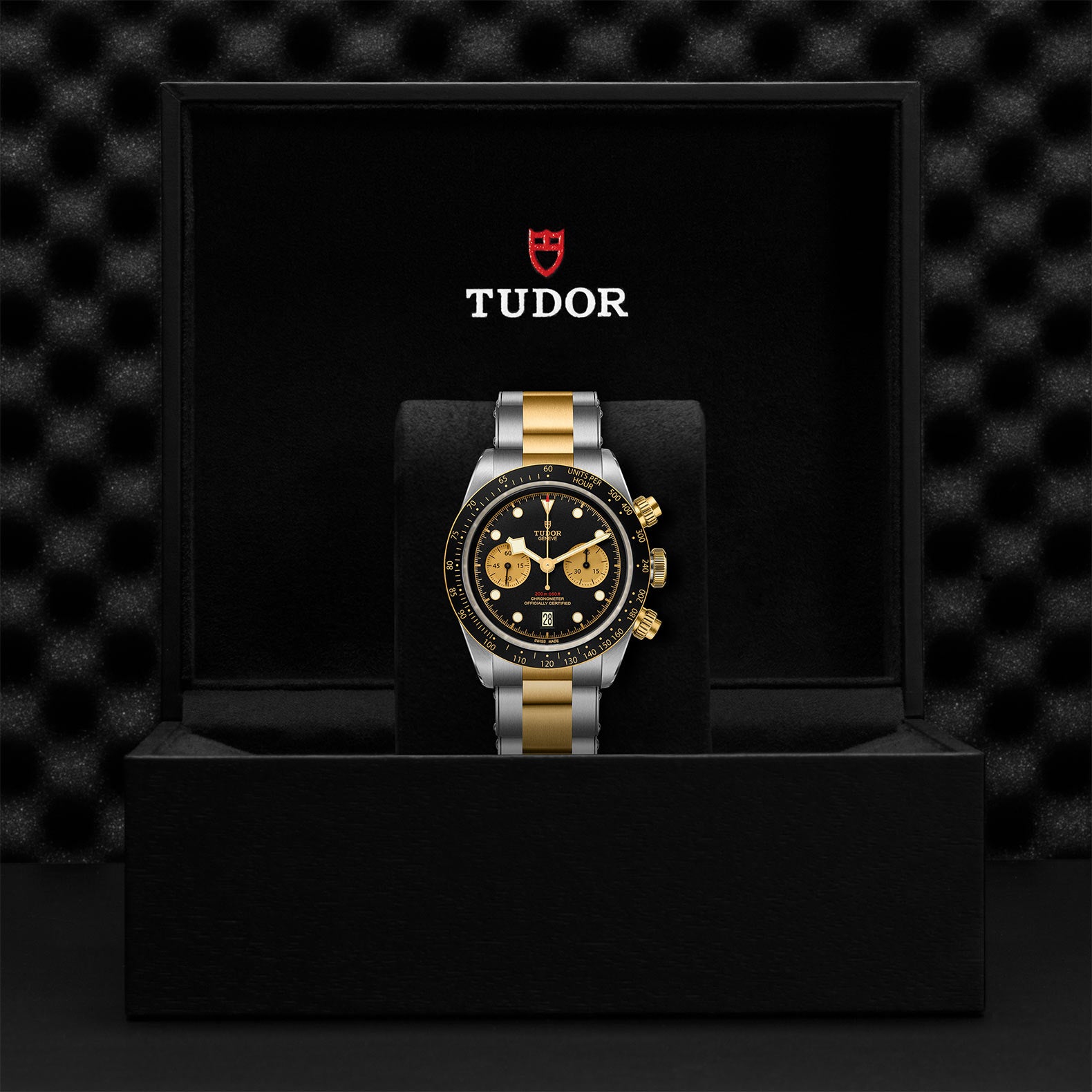 Black Bay Chrono S&G Luxury Men's Watch - Premium Stainless Steel & Gold Timepiece for Diving, Business & Formal Occasions