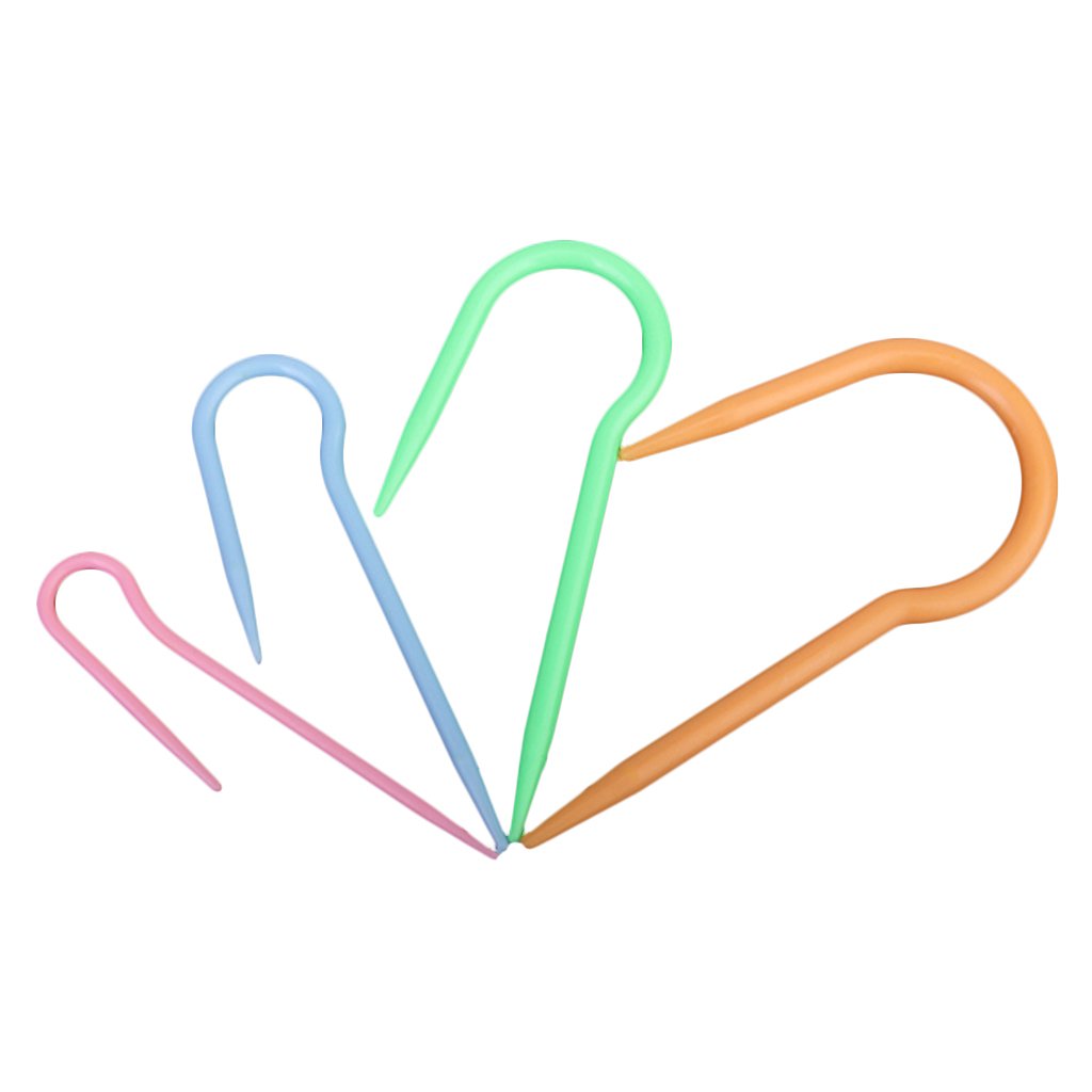 4-Piece Cable Knitting Needles Set for Sweaters, Hats & Scarves - Perfect for DIY Knitting Projects, Winter Accessories & Handmade Gifts