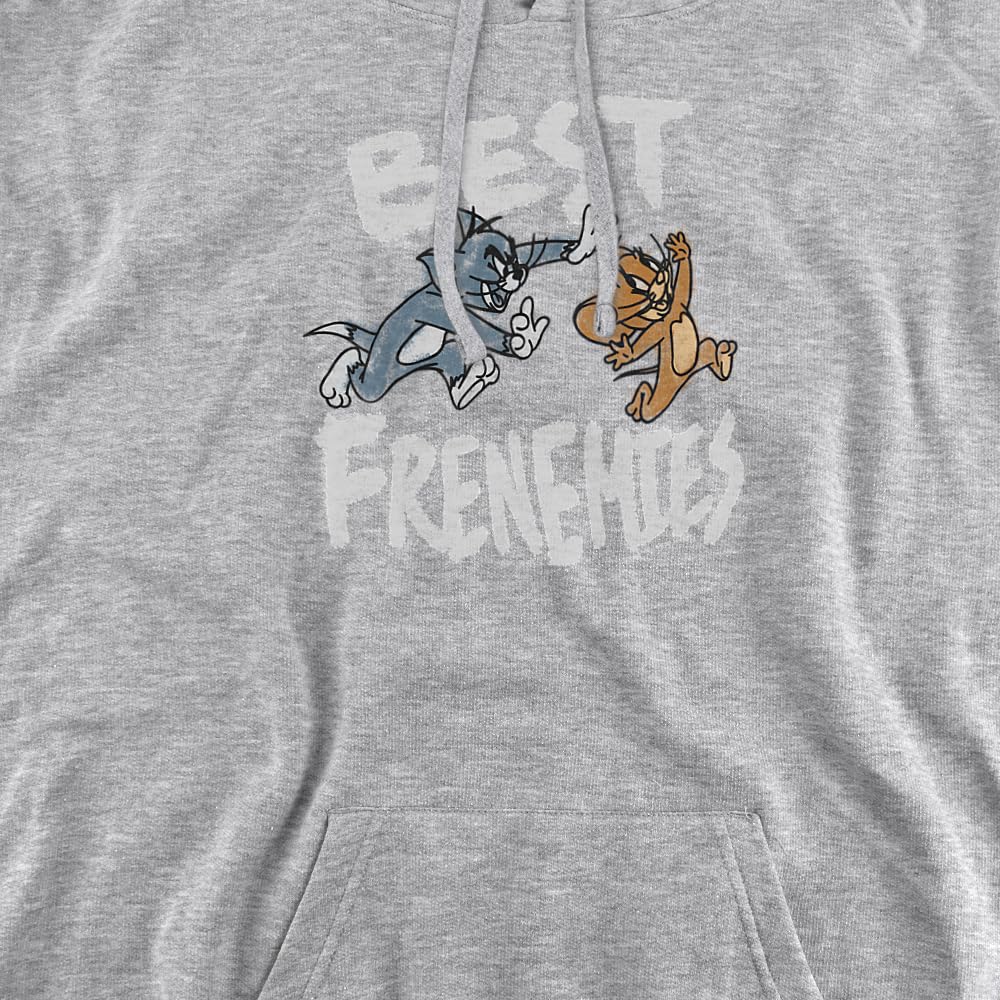 Tom and Jerry Movie Best Frenemies Unisex Hoodie - Pullover Sweatshirt for Men & Women - Casual Wear, Cosplay, Gifts for Fans