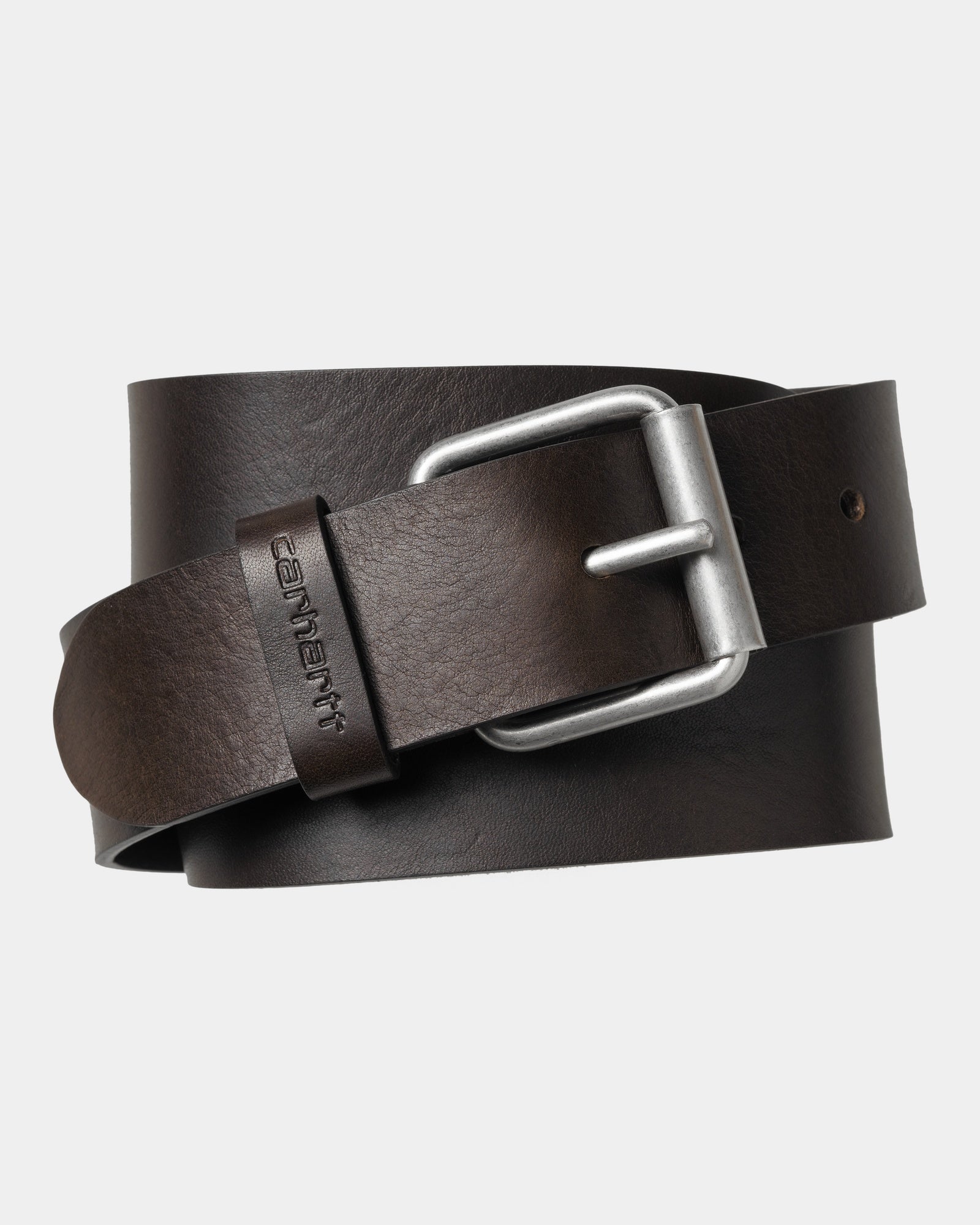 Liberica Gun Metal Script Belt - Stylish & Durable Leather Belt for Men | Perfect for Casual Wear, Office & Formal Occasions
