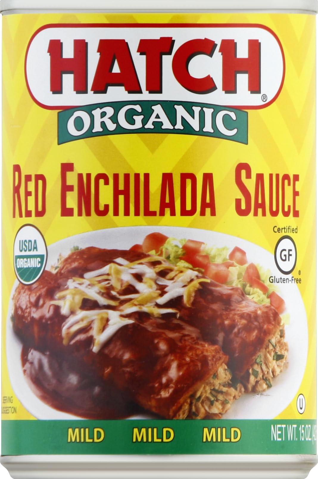 Hatch Red Enchilada Sauce Mild 15 oz - Authentic Mexican Flavor for Tacos, Enchiladas & More