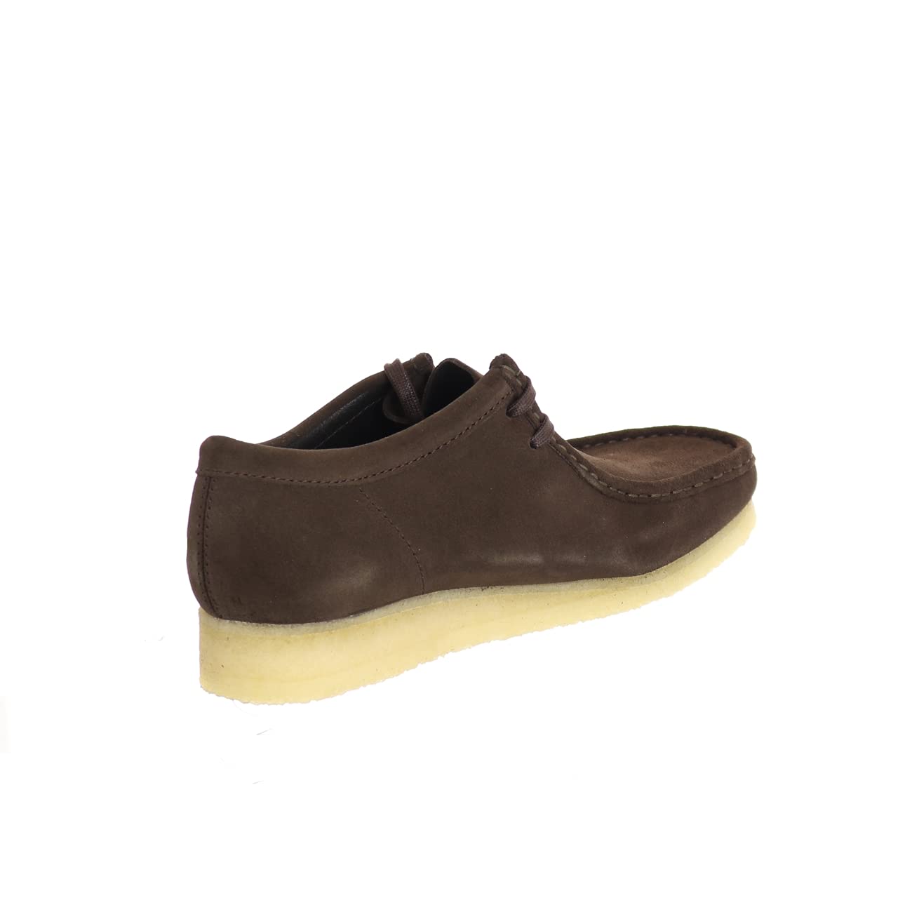 Clarks ORIGINALS Men's Wallabee Suede Dark Brown Casual Shoes Size 9 US - Comfortable Loafers for Work, Travel & Everyday Wear