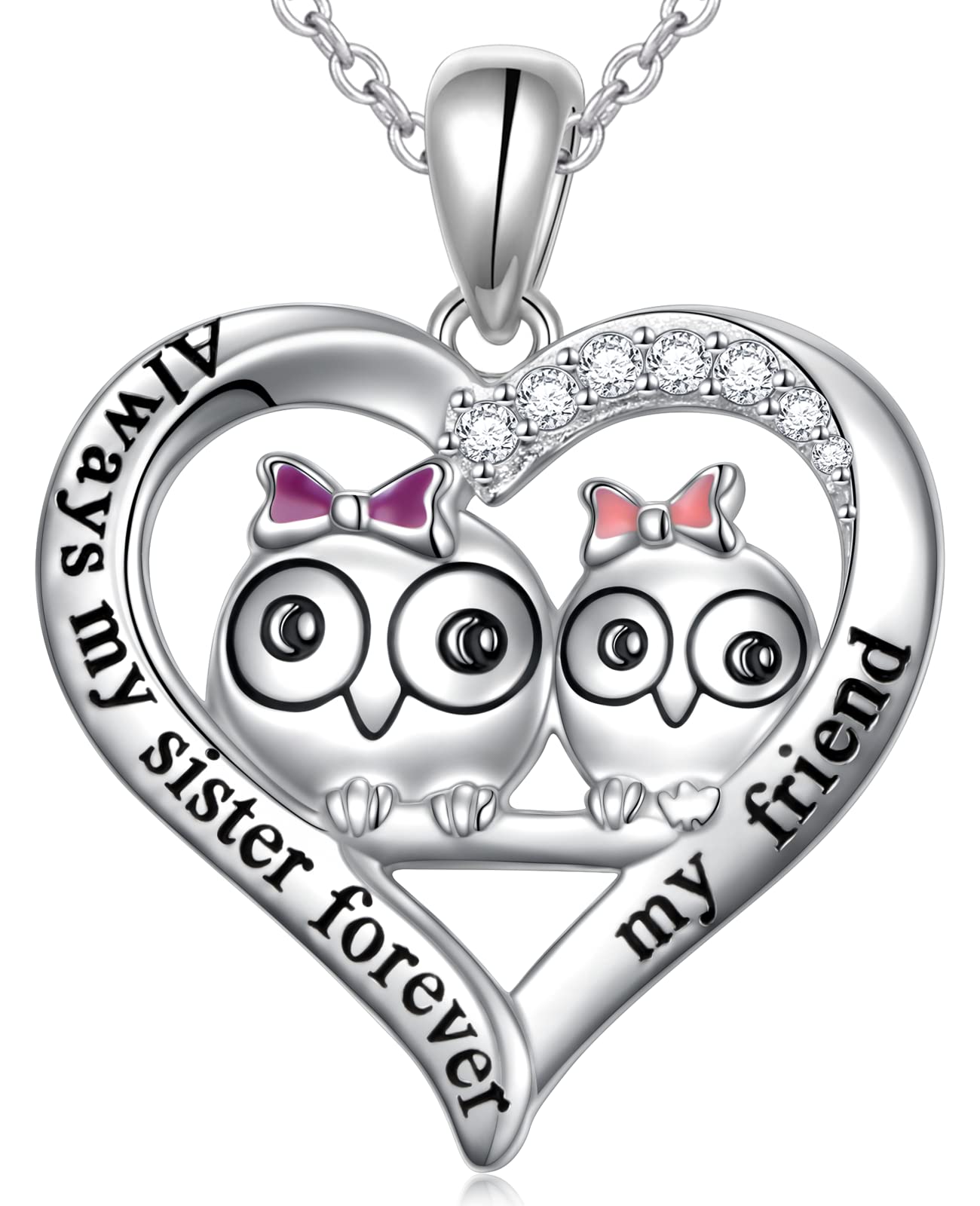 925 Sterling Silver Cute Animal Necklace - Elegant Birthday & Christmas Jewelry Gift for Women & Men - Perfect for Casual Wear, Parties & Special Occasions
