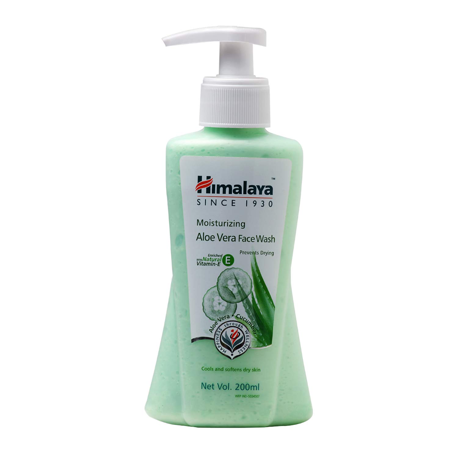 Himalaya Aloe Vera Moisturizing Face Wash 200ml & Kesar Fairness Face Wash 150ml - Gentle Cleansing for Dry & Sensitive Skin, Brightening for Dull Skin - Perfect for Daily Skincare Routine