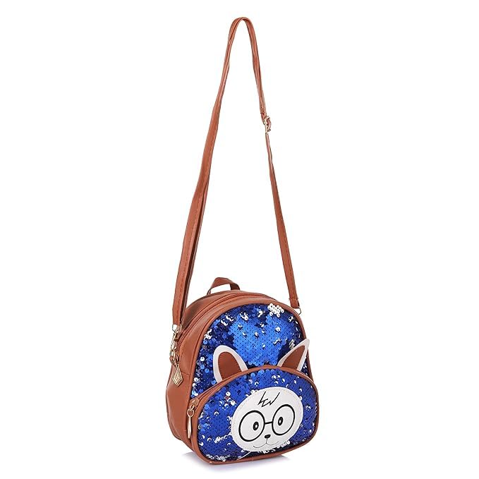 Sparkly Sequin Mini Backpack for Girls Age 3-6 | Glitter Daypack Small Purse | Cute Crossbody Shoulder Bag for Kids | Perfect for School, Travel, Birthday Gifts & Korean Fashion Accessories