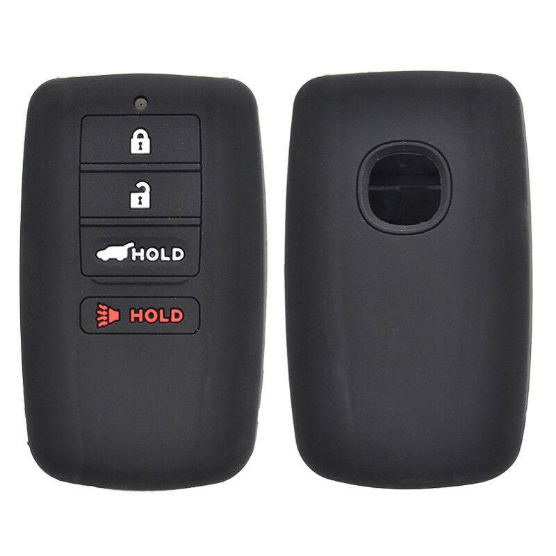 Premium Acura Key Fob Cover - Durable Silicone Rubber Protector for Acura Key Fob - Perfect for MDX, RDX, TLX, ILX Models - Protect Your Car Keys from Scratches & Drops