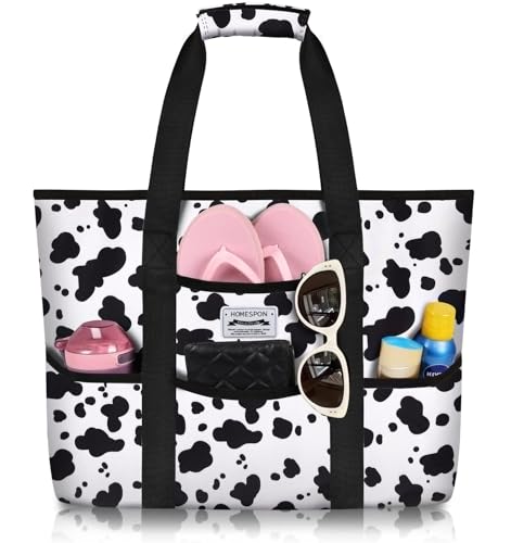Tote 2-cow Print