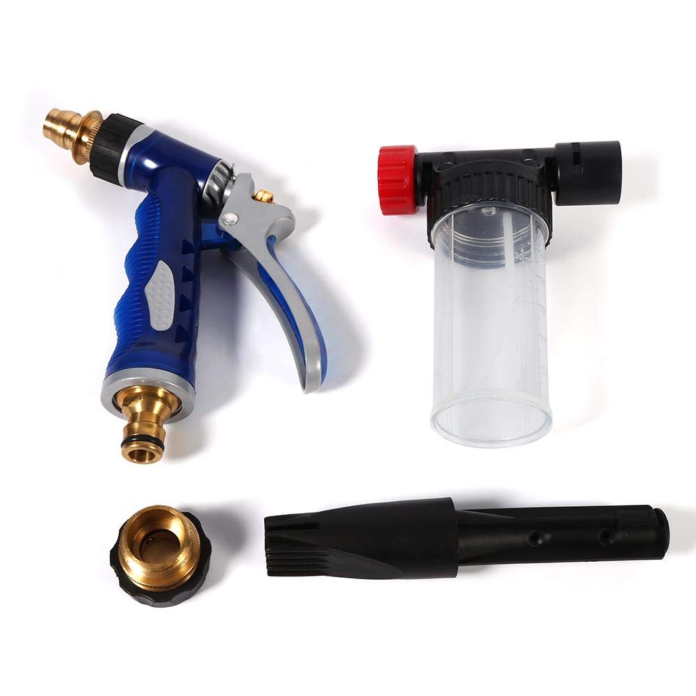 Premium Car Foam Gun - 2-in-1 Detachable Adjustable Foam Lance (100ml) for Car Washing with Soap & Shampoo Sprayer | High-Pressure Foamaster for Deep Cleaning & Waxing | Perfect for Home Car Wash, Detailing & Auto Care
