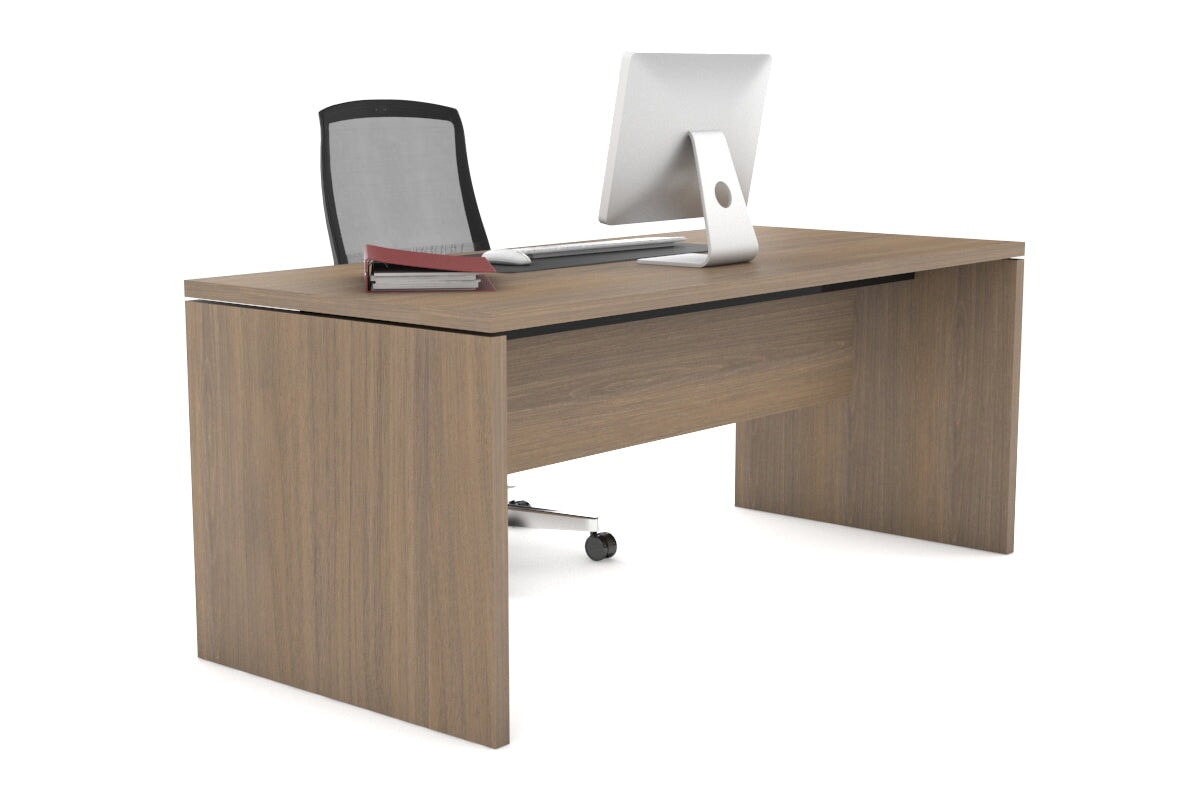 Modern Executive Straight Desk - Sleek Office Desk for Professionals | Perfect for Home Office, Corporate Workspace & Study Room