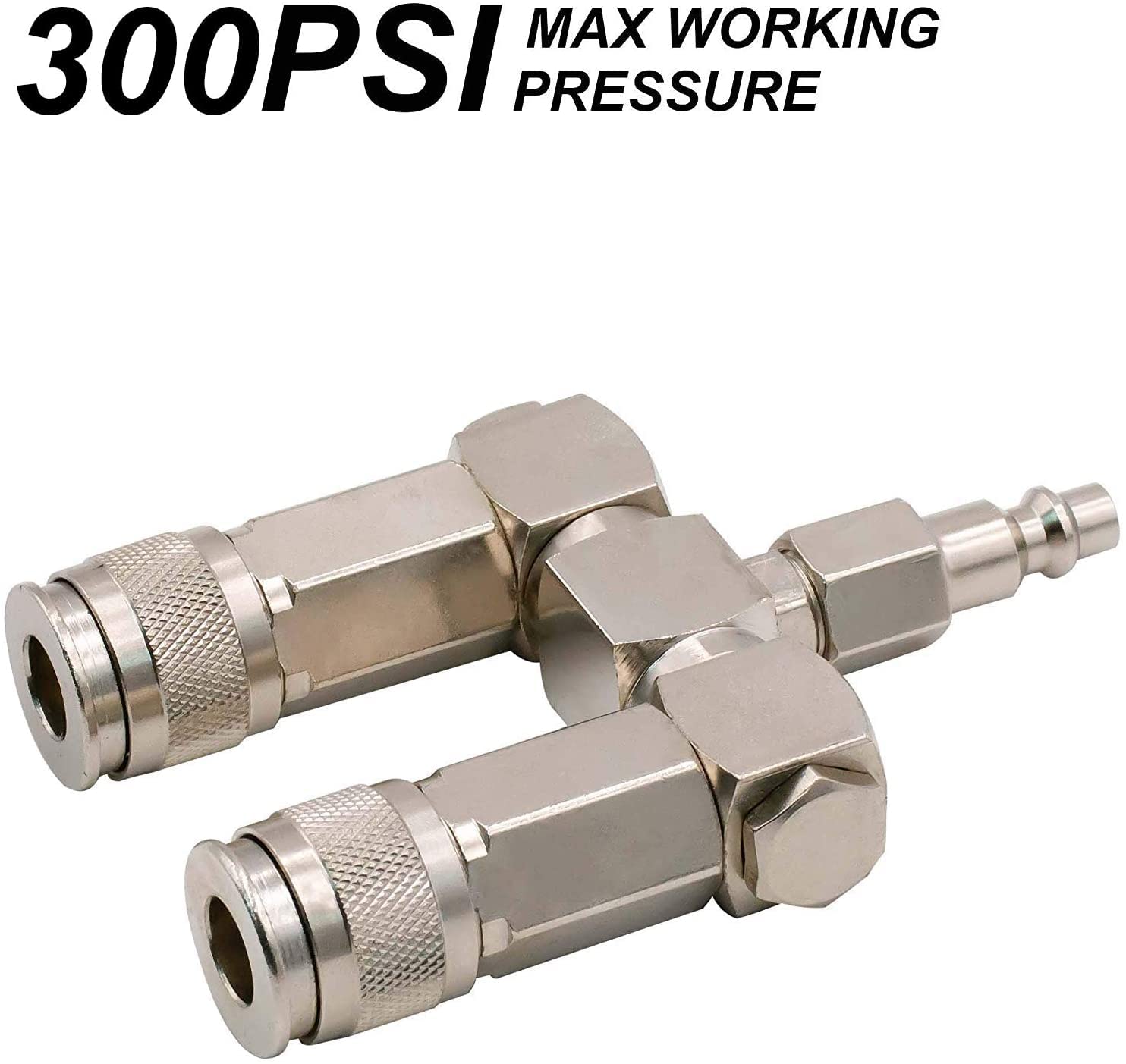 FIXSMITH 2 Pack Air Hose Connector - 1/4