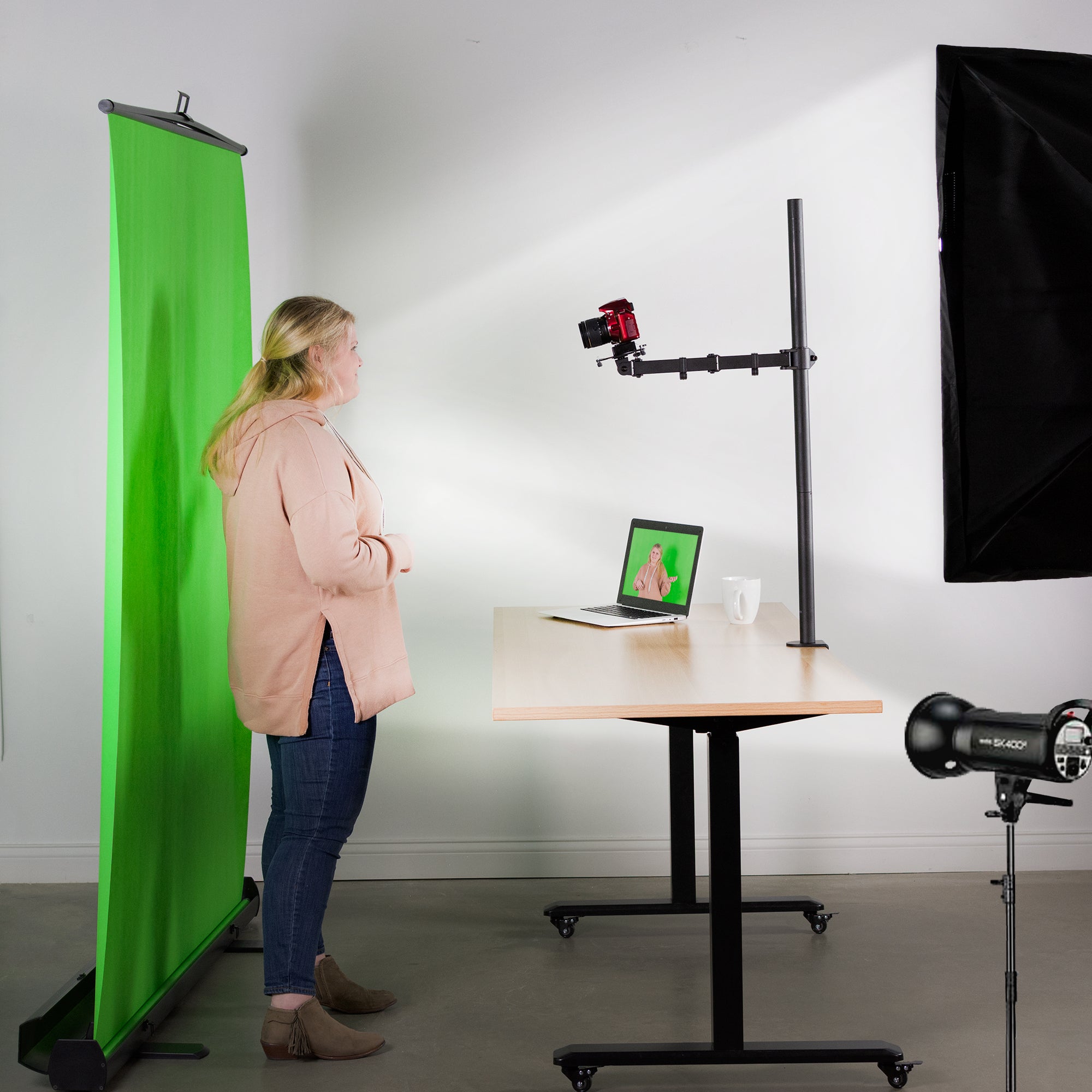 Universal Camera VESA Mount Adapter Kit - Compatible with Most DSLR, Mirrorless & Action Cameras - Perfect for Home Office, Video Conferencing & Studio Photography Setups