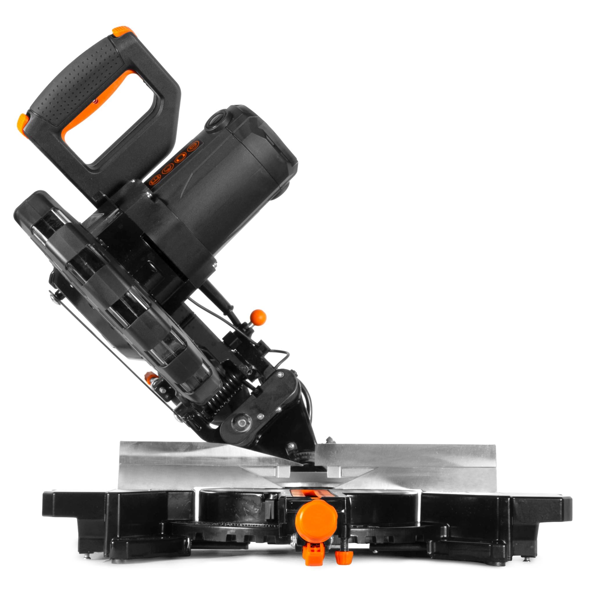 WEN MM1014 15 Amp 10 Inch Single Bevel Sliding Compound Miter Saw with Laser Guide - Perfect for Woodworking, DIY Projects, and Professional Carpentry