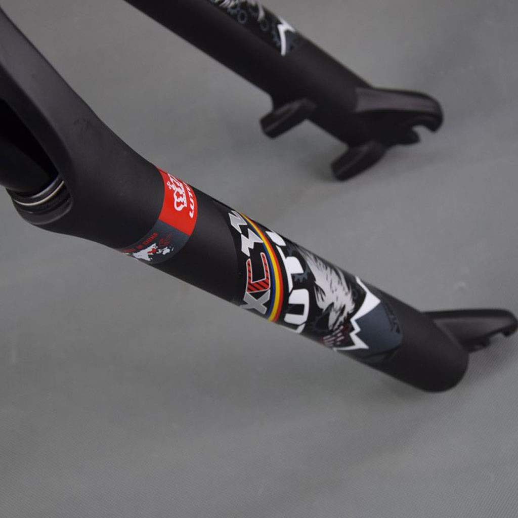 26 Inch Air Suspension Fork for Snowmobile ATV Bike - Aluminum Alloy Shock Absorber with 1-1/8